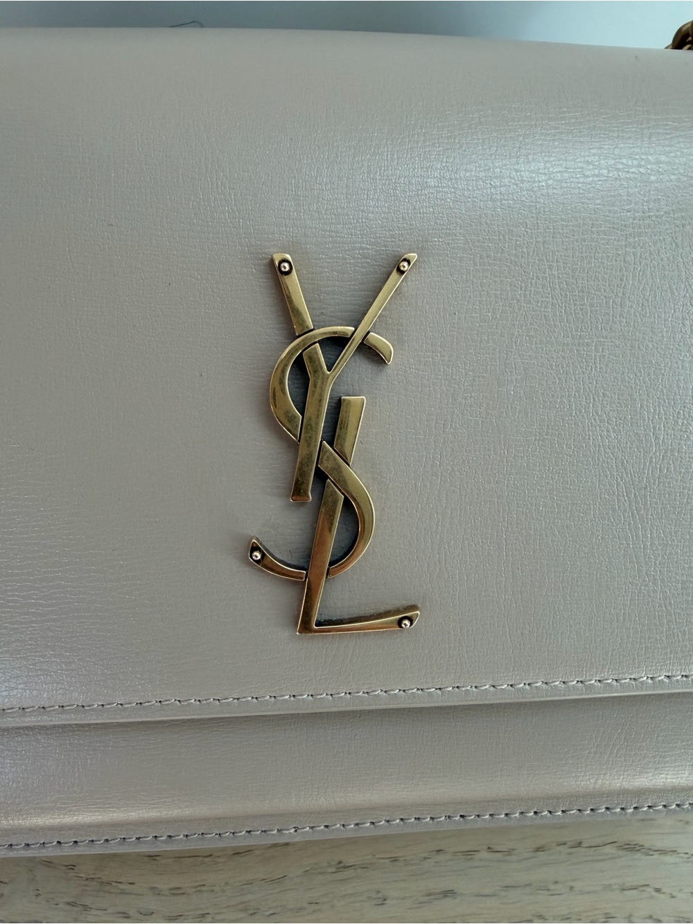 Yves Saint Laurent Beige medium sunset bag NWT - Picture 4 of 10